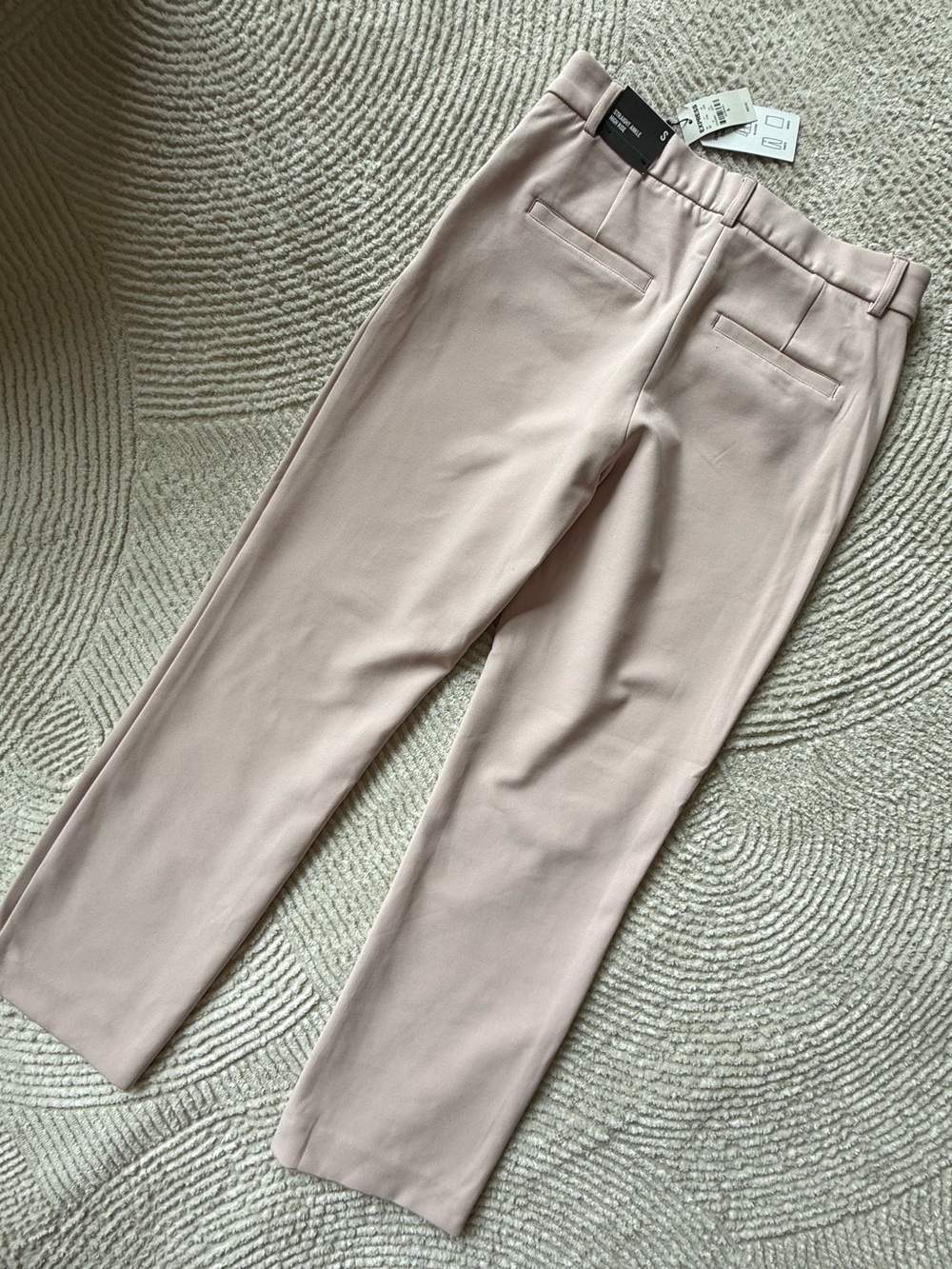 Express Straight Ankle High Rise Dress Pants in Light Pink - Size: Small NWT - Picture 5 of 14
